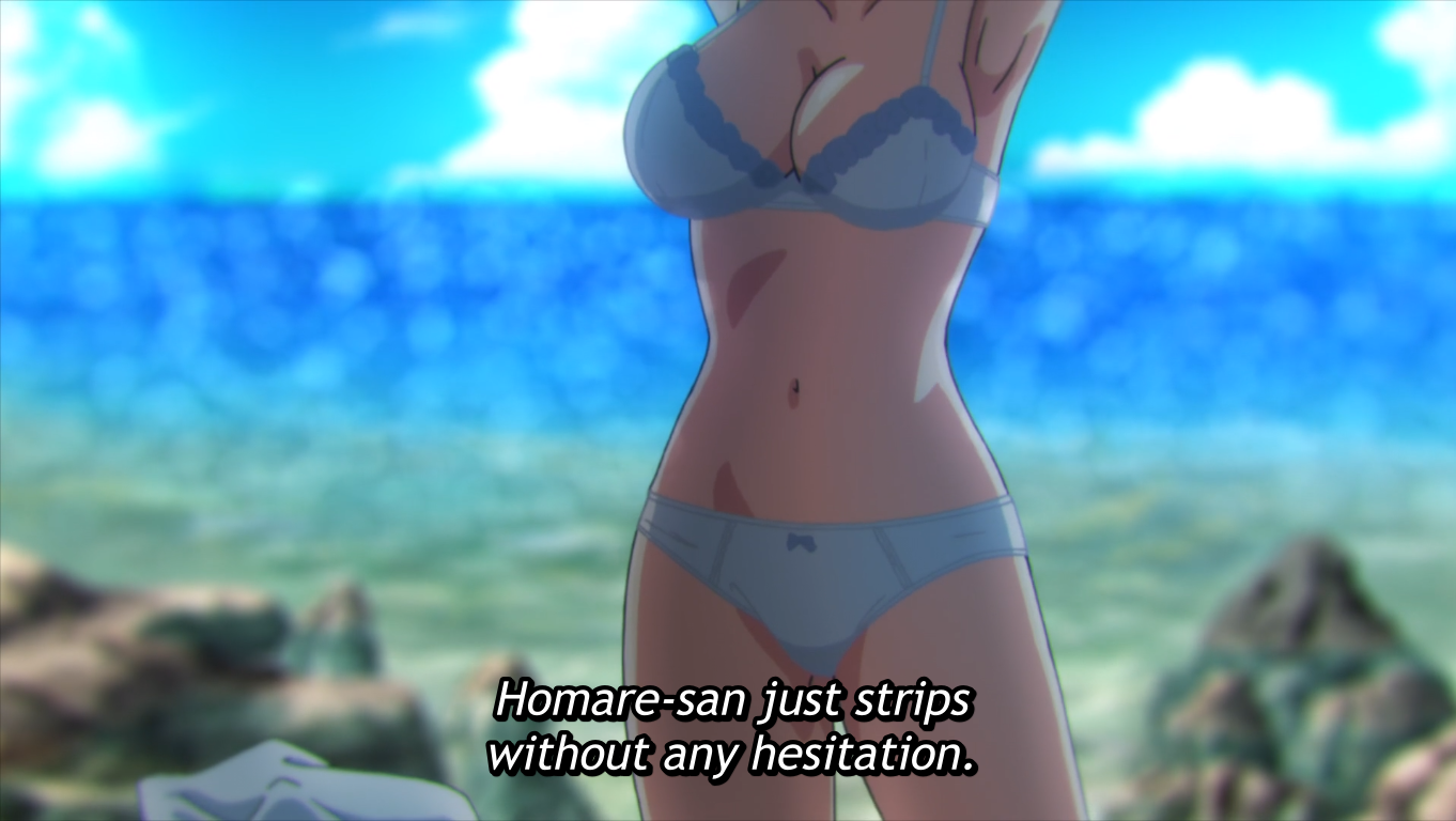 are you lost sounan desu ka episode 3 homare underwear