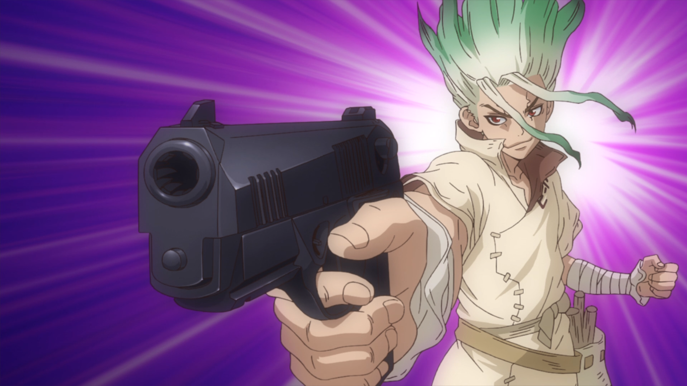 Dr. Stone Senku gun