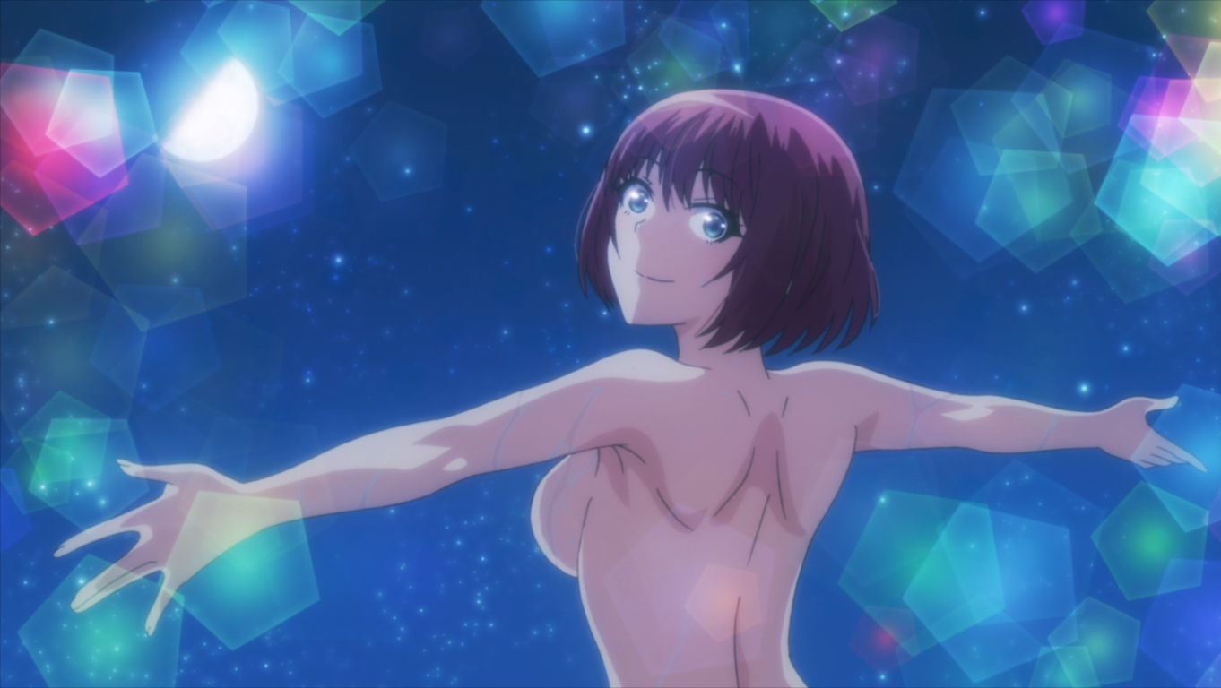are you lost? sounan desu ka? episode 8. anime nudity. naked mutsu.