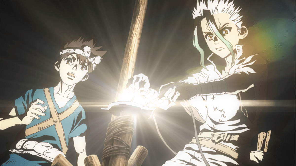 Dr. Stone Episode 9: Are You Afraid of the Night? – Anime Rants