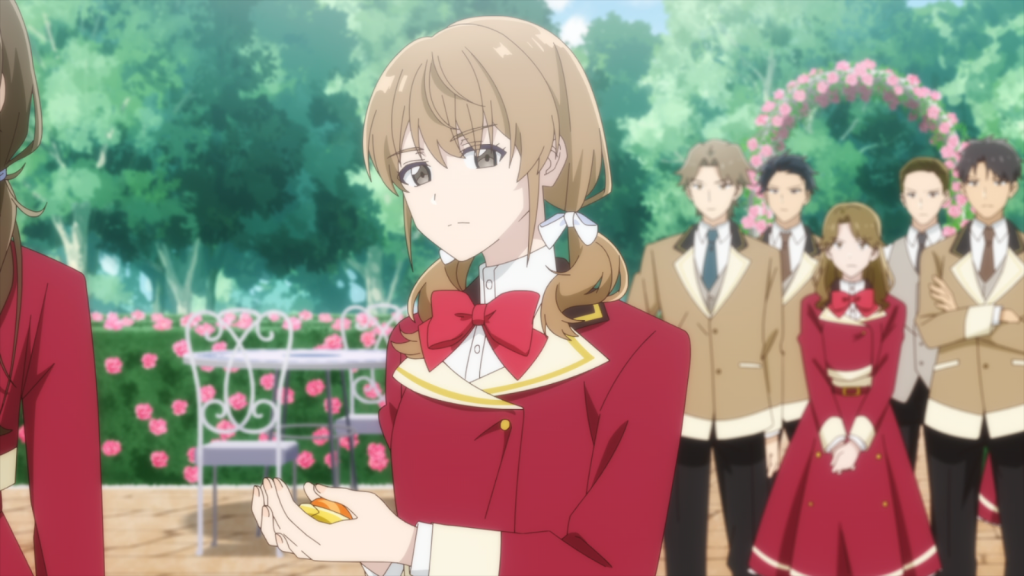 Marika is holding a magical recording device